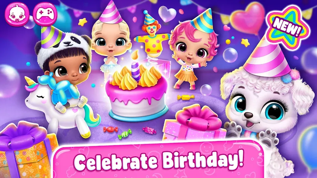 Giggle Babies - Toddler Care (Гигл Бебис) МОД/Взлом [Деньги, Монеты и Меню MOD] Screenshot 3