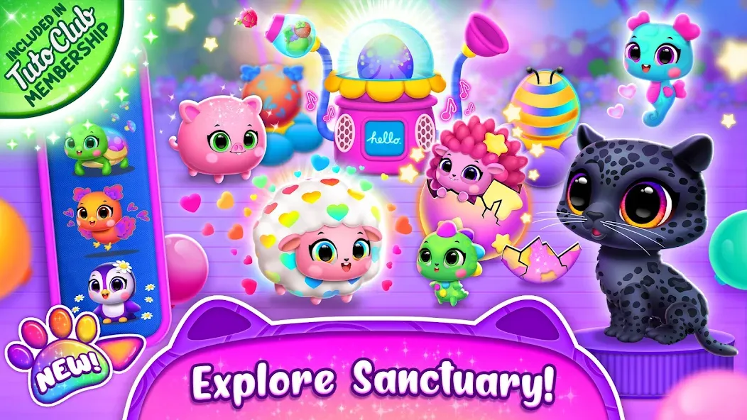 Jungle Floof - Island Pet Care (Джангл Флооф) МОД/Взлом [Все открыто, Дополнительные деньги и Меню MOD] Screenshot 1