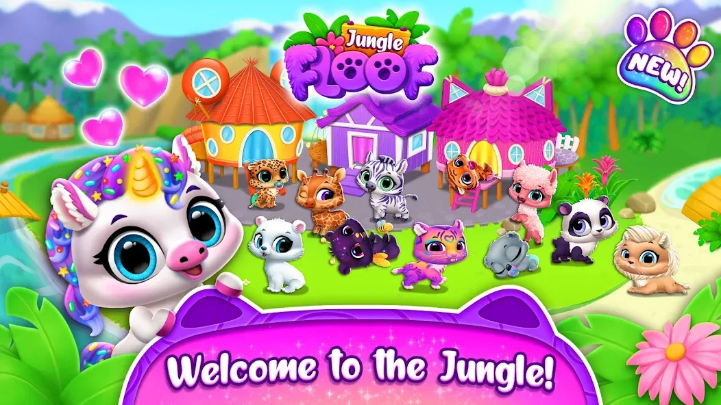 Jungle Floof - Island Pet Care (Джангл Флооф) МОД/Взлом [Все открыто, Дополнительные деньги и Меню MOD] Screenshot 4