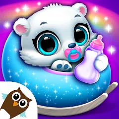 Скачать Взломанная Jungle Floof - Island Pet Care (Много денег) на Андроид бесплатно