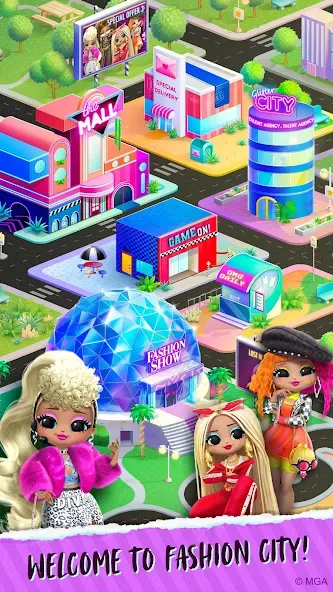 LOL Surprise! OMG Fashion Club МОД/Взлом [Деньги, Монеты и Меню MOD] Screenshot 4
