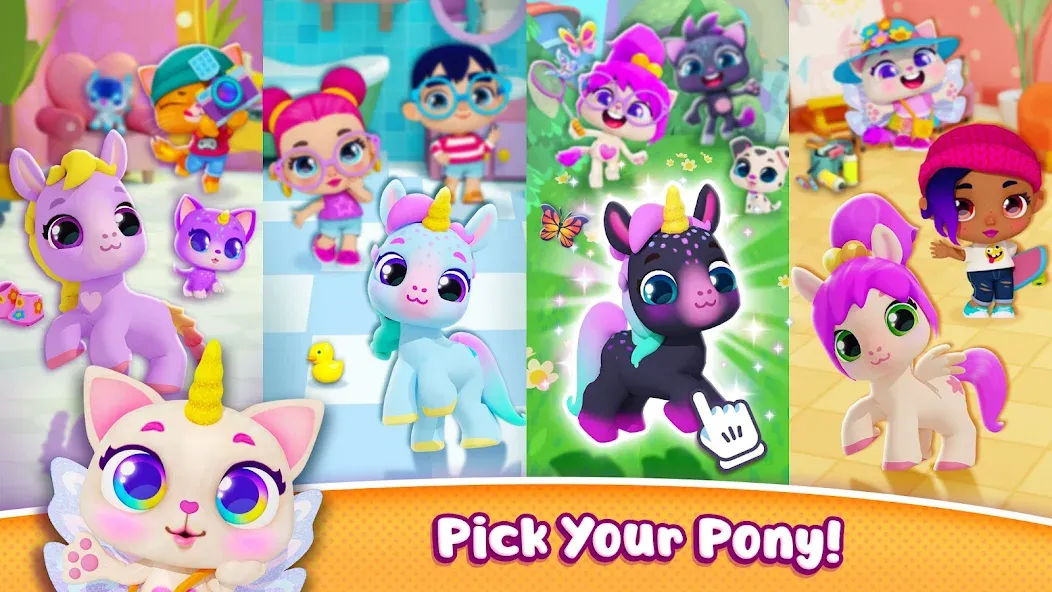 Pocket Town - Animal World МОД/Взлом [Много денег, Монет и Все открыто] Screenshot 4