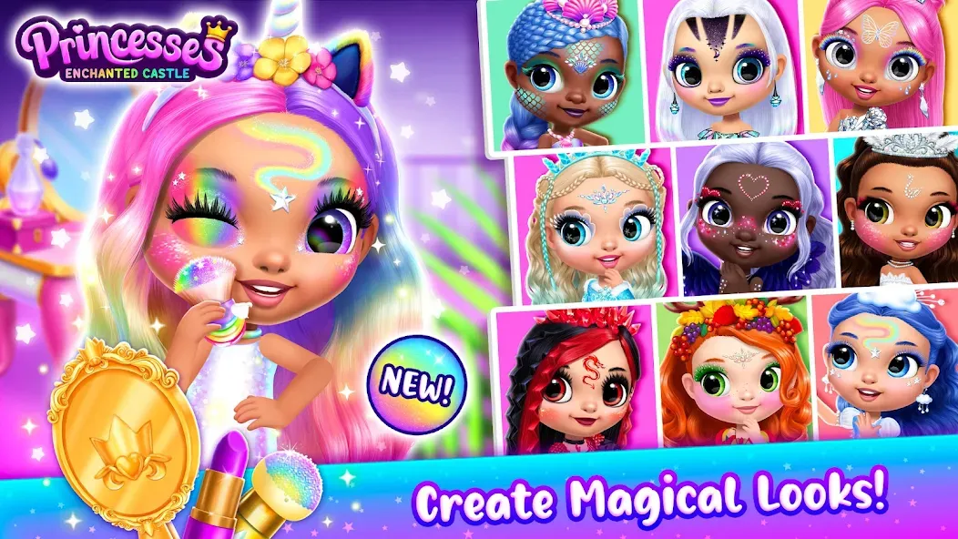 Princesses - Enchanted Castle (Принцессы) МОД/Взлом [Много монет, Открытые уровни и Мега MOD] Screenshot 4