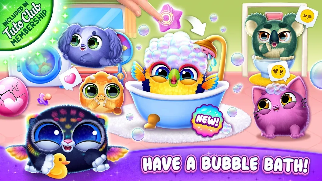 Smolsies 2 - Cute Pet Stories (Смолсис 2) МОД/Взлом [Много монет, Открытые уровни и Мега MOD] Screenshot 1