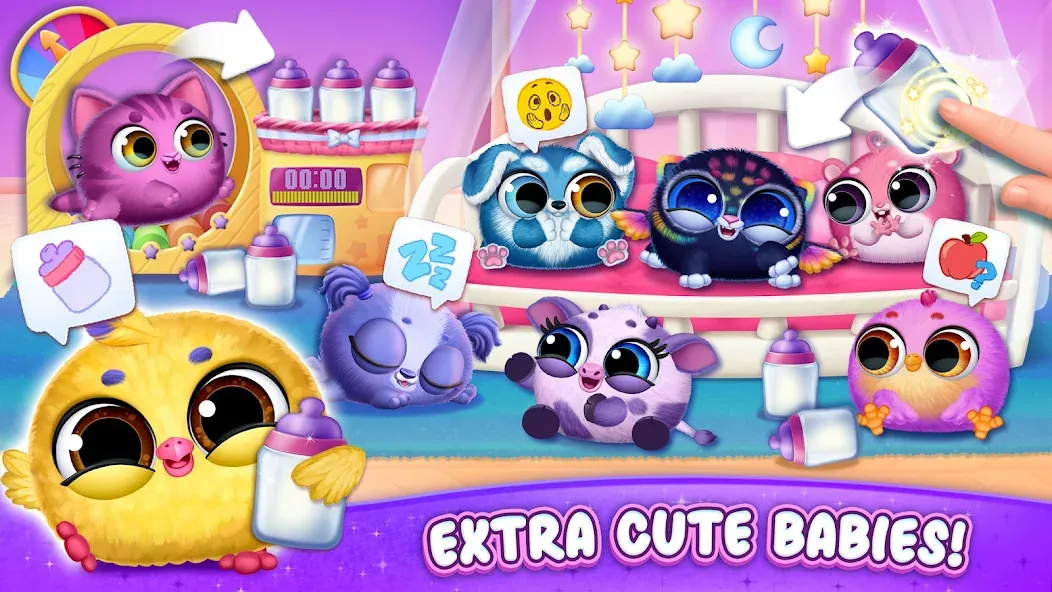 Smolsies 2 - Cute Pet Stories (Смолсис 2) МОД/Взлом [Много монет, Открытые уровни и Мега MOD] Screenshot 5