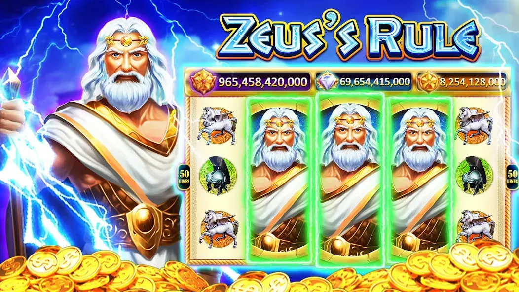 Tycoon Casino Vegas Slot Games (Тайкун казино) МОД/Взлом [Деньги, Монеты и Меню MOD] Screenshot 5