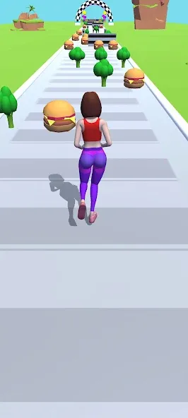 Twerk Race 3D: Belly Body Run (Тверк Рейс 3D) МОД/Взлом [Бесконечные деньги, Монеты и Мега MOD] Screenshot 1