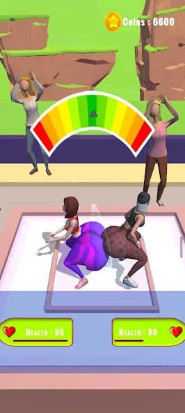 Twerk Race 3D: Belly Body Run (Тверк Рейс 3D) МОД/Взлом [Бесконечные деньги, Монеты и Мега MOD] Screenshot 3