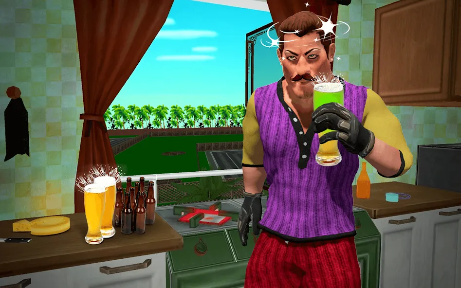 Scary Neighbor Strange Teacher МОД/Взлом [Бесконечные деньги, Монеты и Мега MOD] Screenshot 3
