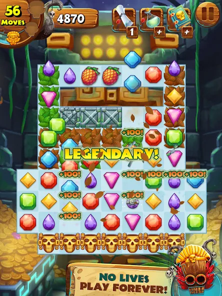 Jungle Mash (Джангл Маш) МОД/Взлом [Все открыто, Дополнительные деньги и Меню MOD] Screenshot 2