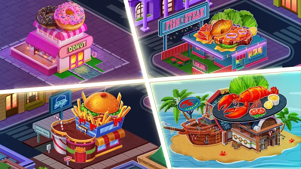 Cooking Max: Restaurant Games (Кукинг Макс) МОД/Взлом [Бесконечные деньги, Монеты и Мега MOD] Screenshot 1