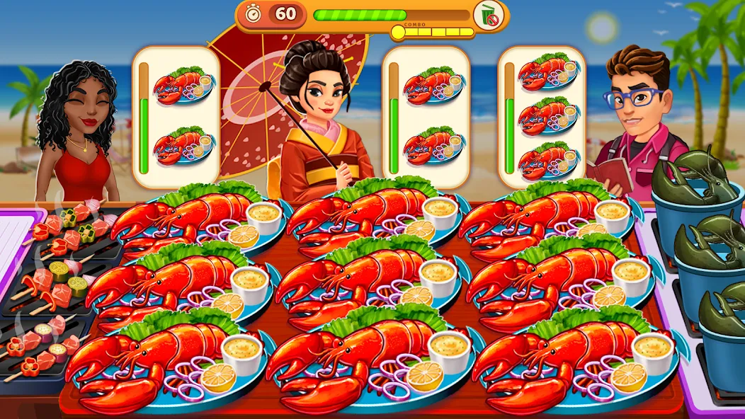 Cooking Max: Restaurant Games (Кукинг Макс) МОД/Взлом [Бесконечные деньги, Монеты и Мега MOD] Screenshot 2