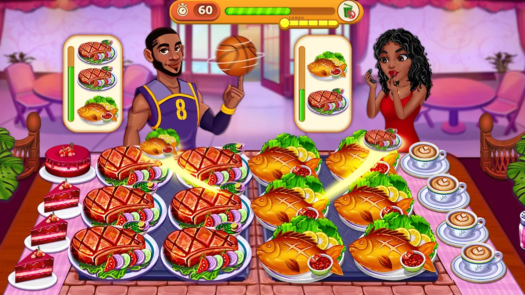 Cooking Max: Restaurant Games (Кукинг Макс) МОД/Взлом [Бесконечные деньги, Монеты и Мега MOD] Screenshot 5