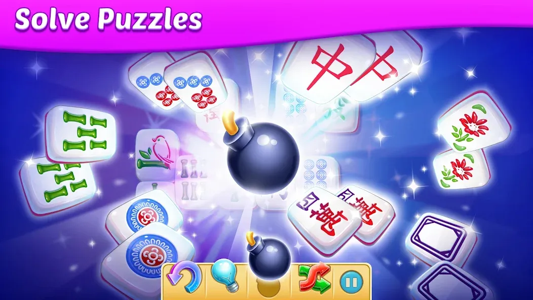 Mahjong City Tours: Tile Match (Маджонг Сити Турс) МОД/Взлом [Бесконечные деньги, Монеты и Мега MOD] Screenshot 4