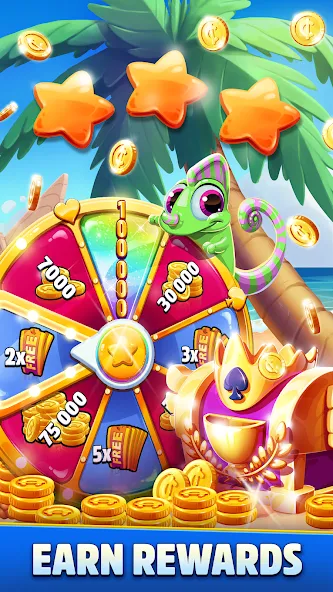 Solitaire Showtime (Солитер Шоутайм) МОД/Взлом [Бесконечные деньги, Монеты и Мега MOD] Screenshot 2