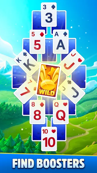 Solitaire Showtime (Солитер Шоутайм) МОД/Взлом [Бесконечные деньги, Монеты и Мега MOD] Screenshot 3