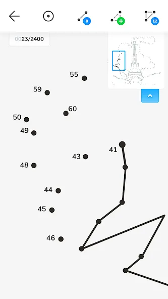 Dot to Dot : Connect the Dots (Дот ту Дот) МОД/Взлом [Все открыто, Дополнительные деньги и Меню MOD] Screenshot 1