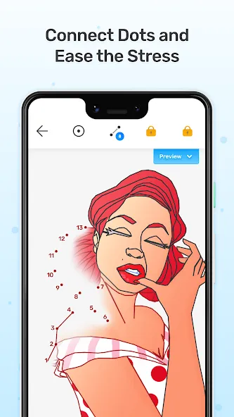 Dot to Dot : Connect the Dots (Дот ту Дот) МОД/Взлом [Все открыто, Дополнительные деньги и Меню MOD] Screenshot 3