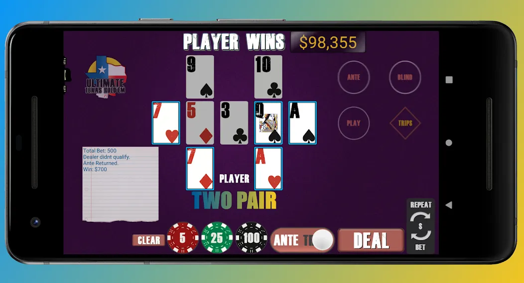 Texas Ultimate Holdem (Техасский Ультимейт Холдем) МОД/Взлом [Много денег, Монет и Все открыто] Screenshot 2