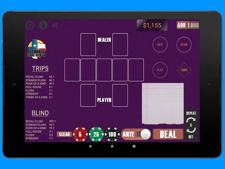 Texas Ultimate Holdem (Техасский Ультимейт Холдем) МОД/Взлом [Много денег, Монет и Все открыто] Screenshot 4