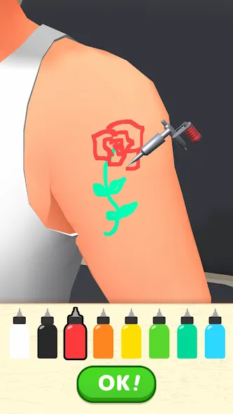 Dream Tattoo (Дрим Тату) МОД/Взлом [Бесконечные деньги, Монеты и Мега MOD] Screenshot 1