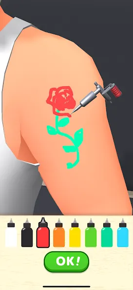 Dream Tattoo (Дрим Тату) МОД/Взлом [Бесконечные деньги, Монеты и Мега MOD] Screenshot 3