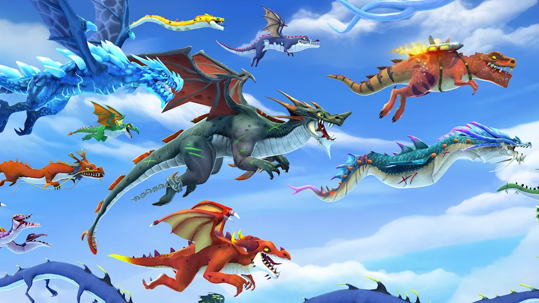 Hungry Dragon (Хангри Драгон) МОД/Взлом [Много денег, Монет и Все открыто] Screenshot 3