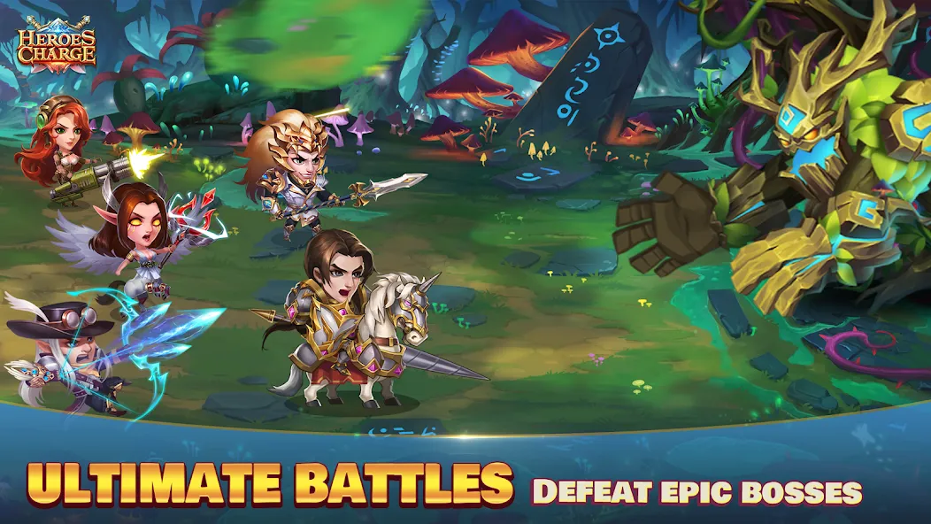 Heroes Charge (Хироес Чардж) МОД/Взлом [Много денег, Монет и Все открыто] Screenshot 5