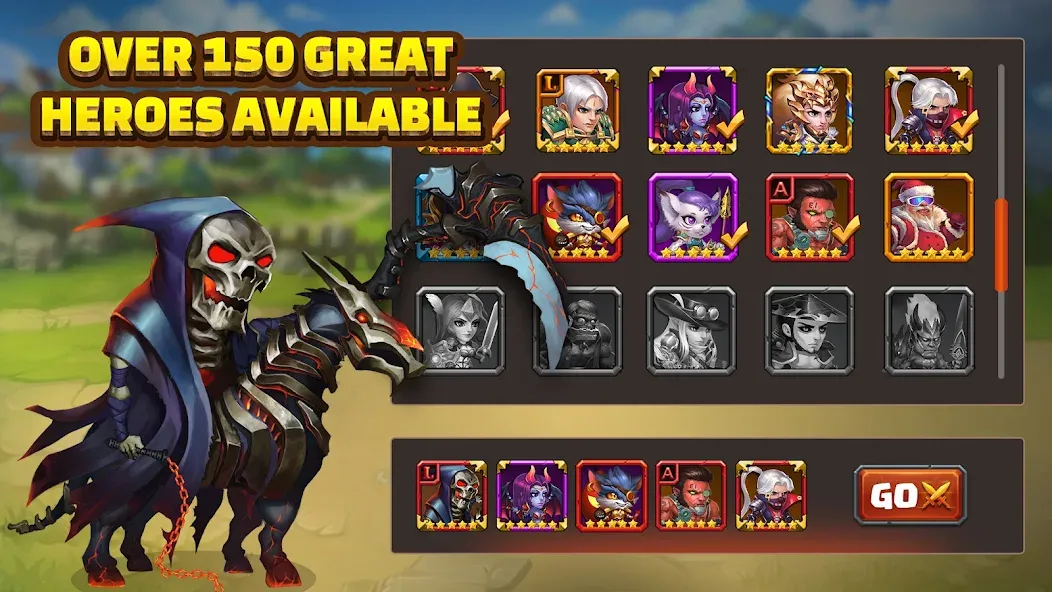 Heroes Charge HD (Хироуз Чардж ХД) МОД/Взлом [Все открыто, Дополнительные деньги и Меню MOD] Screenshot 4