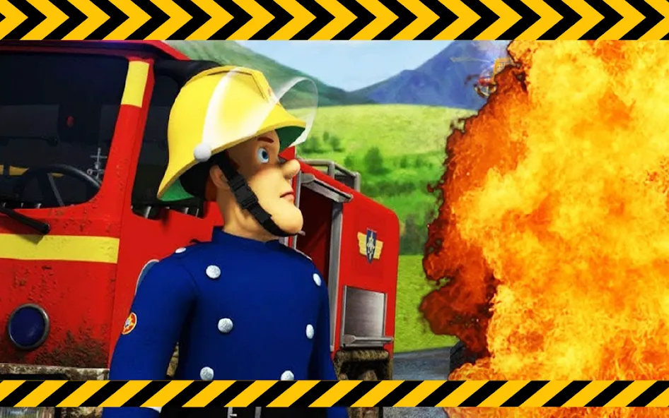 Fireman sam Truck rescue (Пожарный Сэм и спасение на грузовике) МОД/Взлом [Бесконечные деньги, Монеты и Мега MOD] Screenshot 4