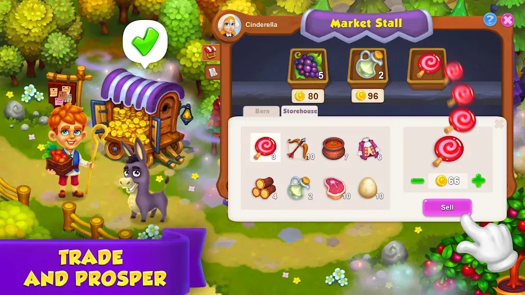 Royal Farm (Ройал Фарм) МОД/Взлом [Много денег, Монет и Все открыто] Screenshot 5
