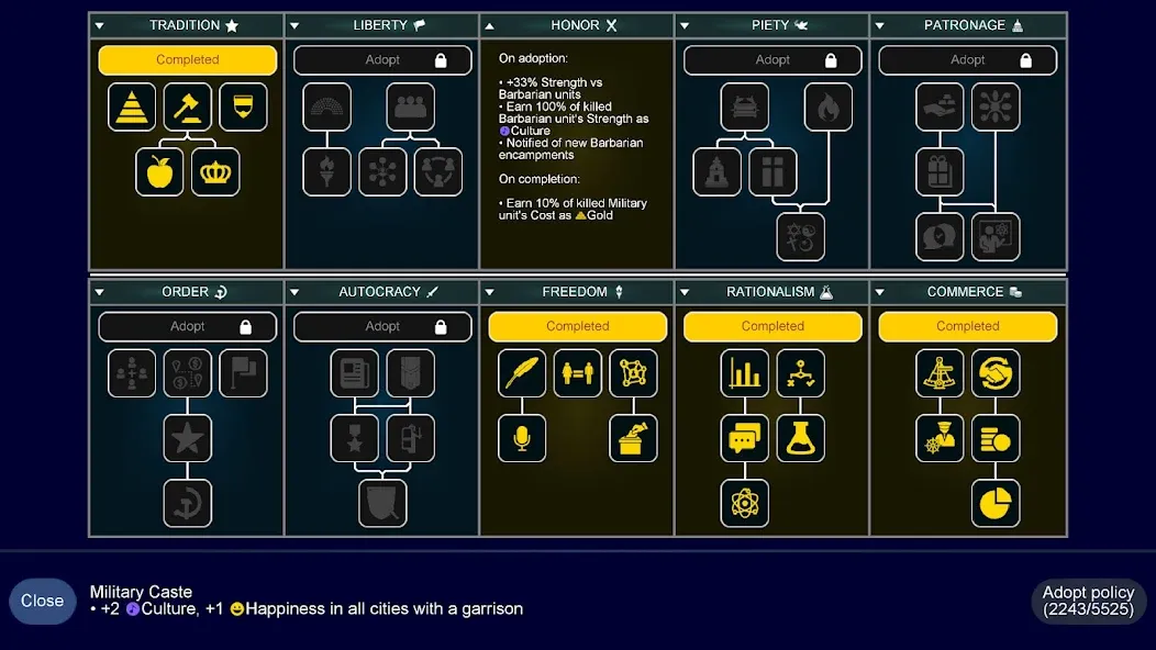 Unciv (Унцив) МОД/Взлом [Бесконечные деньги, Монеты и Мега MOD] Screenshot 4