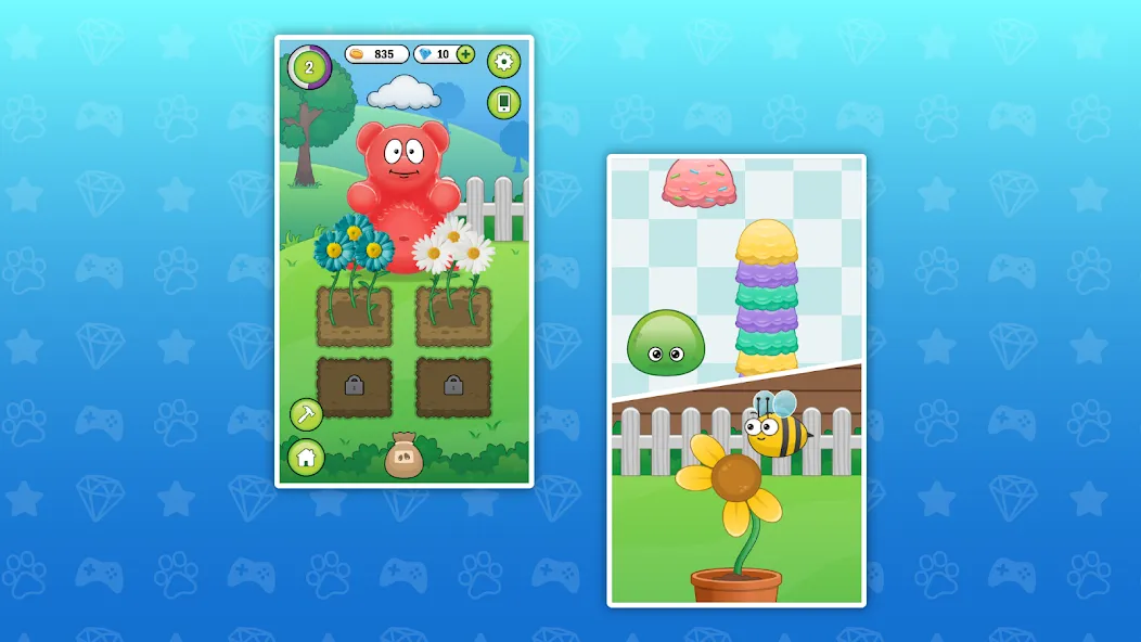 My Jelly Bear Pet МОД/Взлом [Много денег, Монет и Все открыто] Screenshot 3