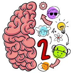Скачать Brain Test 2: Tricky Stories Взлом (много подсказок) на телефон бесплатно