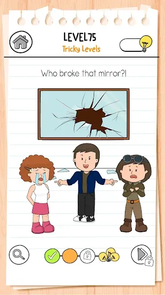 Brain Test 3: Tricky Quests (Тест на умение мыслить 3) МОД/Взлом [Деньги, Монеты и Меню MOD] Screenshot 5