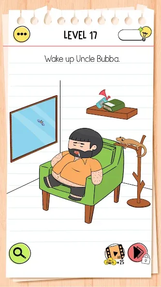 Brain Test 4: Tricky Friends (Брейн Тест 4) МОД/Взлом [Деньги, Монеты и Меню MOD] Screenshot 5