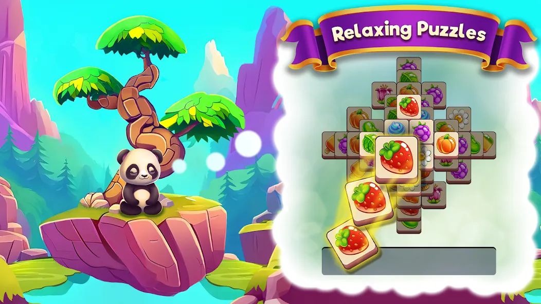 Zen Life: Tile Match Games (Зен Лайф) МОД/Взлом [Меню, Бесконечные монеты и Открытые уровни] Screenshot 1