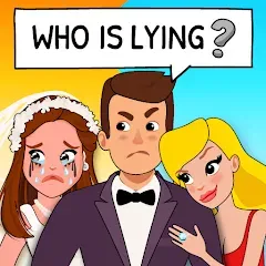 Скачать Who is? Brain Teaser & Riddles Взлом на много денег и без рекламы на андроид