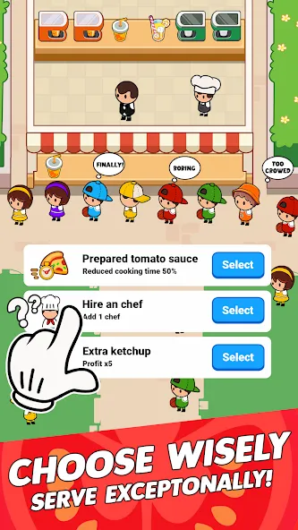 Food Fever: Restaurant Tycoon (Фуд Фивер) МОД/Взлом [Деньги, Монеты и Меню MOD] Screenshot 5