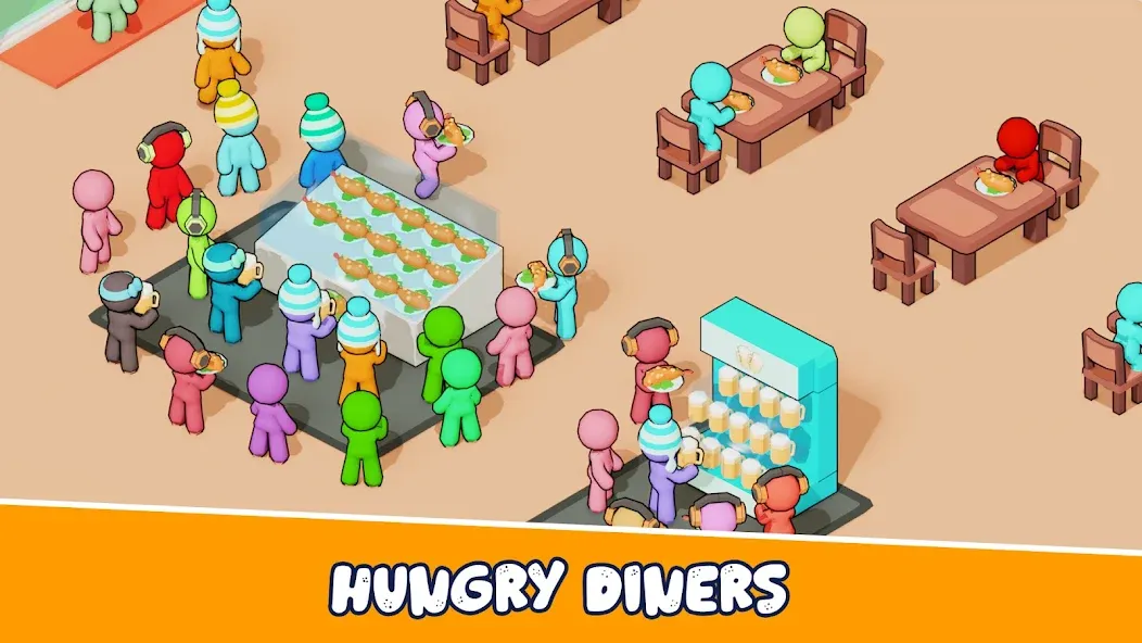 Kitchen Fever: Food Tycoon (Китчен Фивер) МОД/Взлом [Все открыто, Дополнительные деньги и Меню MOD] Screenshot 2
