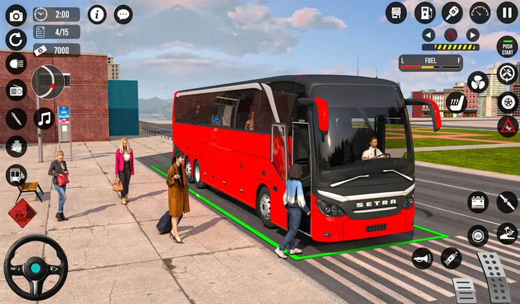 Bus Simulator 3D: Bus Games (Бус Симулятор 3Д) МОД/Взлом [Много монет, Открытые уровни и Мега MOD] Screenshot 4