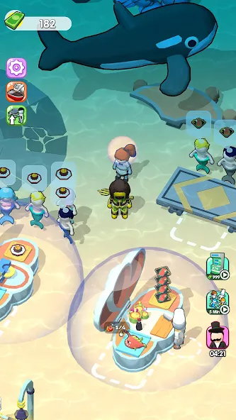 Sea Restaurant - Travel Tycoon (Си Ресторан) МОД/Взлом [Бесконечные деньги, Монеты и Мега MOD] Screenshot 2