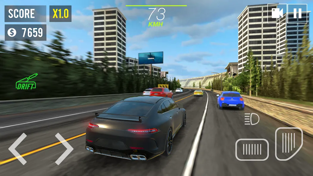 Racing in Car 2021 (Гонки на машинах 2021) МОД/Взлом [Бесконечные деньги, Монеты и Мега MOD] Screenshot 5
