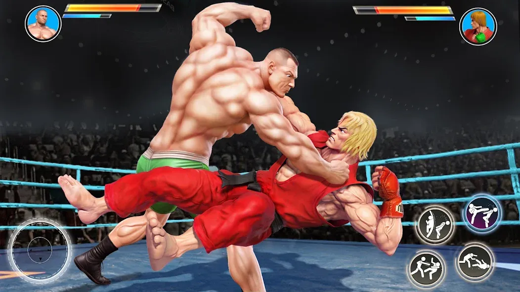 Kung Fu Heros: Fighting Game (упергеройский файтинг Кунгфуигры) МОД/Взлом [Деньги, Монеты и Меню MOD] Screenshot 2