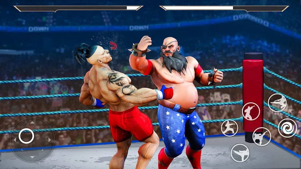 Kung Fu Heros: Fighting Game (упергеройский файтинг Кунгфуигры) МОД/Взлом [Деньги, Монеты и Меню MOD] Screenshot 5