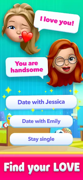 Story Life Simulator: Idle Sim (Стри Лайф Симулятор) МОД/Взлом [Бесконечные деньги, Монеты и Мега MOD] Screenshot 2