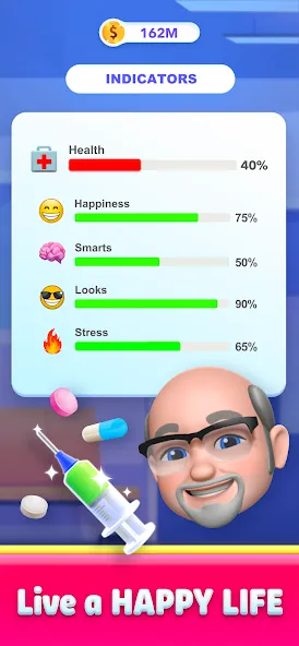 Story Life Simulator: Idle Sim (Стри Лайф Симулятор) МОД/Взлом [Бесконечные деньги, Монеты и Мега MOD] Screenshot 4