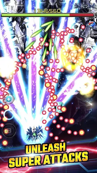 Lightning Fighter 2: Space War (Лайтнинг Файтер 2) МОД/Взлом [Все открыто, Дополнительные деньги и Меню MOD] Screenshot 3