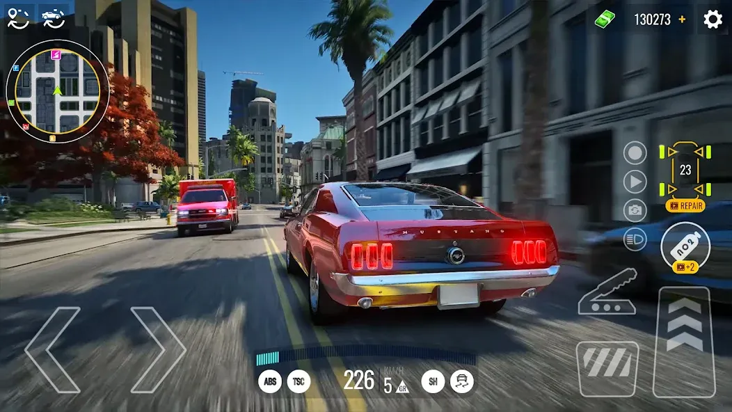 Driving Real Race City 3D (Драйвинг Реал Рейс Сити 3Д) МОД/Взлом [Много монет, Открытые уровни и Мега MOD] Screenshot 2
