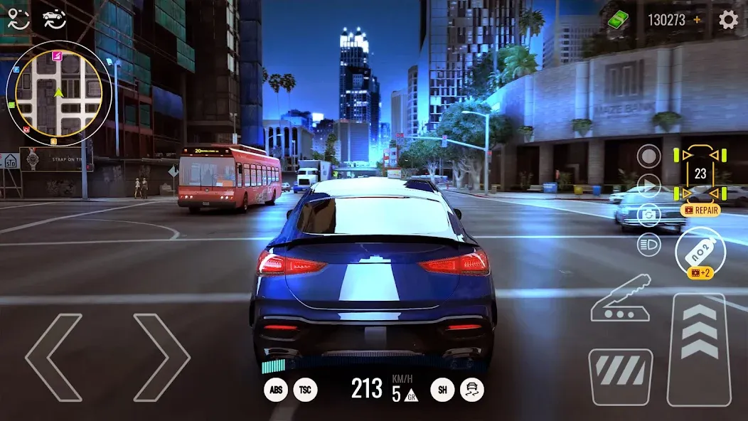 Driving Real Race City 3D (Драйвинг Реал Рейс Сити 3Д) МОД/Взлом [Много монет, Открытые уровни и Мега MOD] Screenshot 4